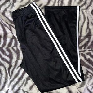 black trackpants